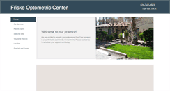 Desktop Screenshot of friskeoptometriccenter.com